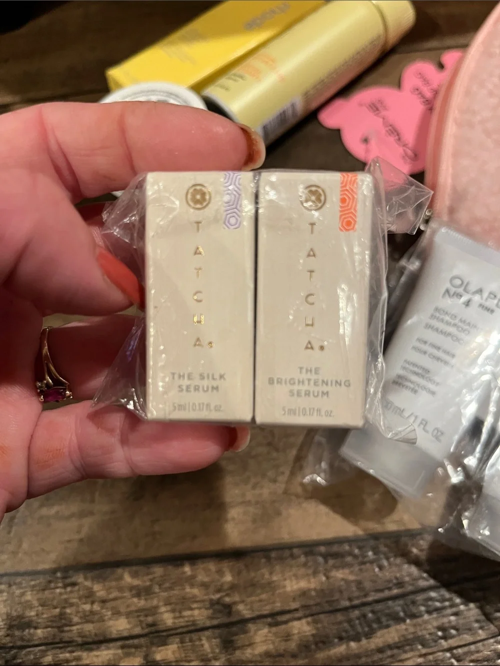 Besties gift set!!! Rhode, tatcha, sol de janerio, fekkai, olaplex, &Sephora